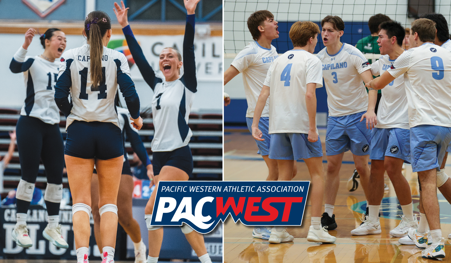 Blues volleyball starts the 2025-26 volleyball season on Friday, Oct. 24 with road games at Douglas College.