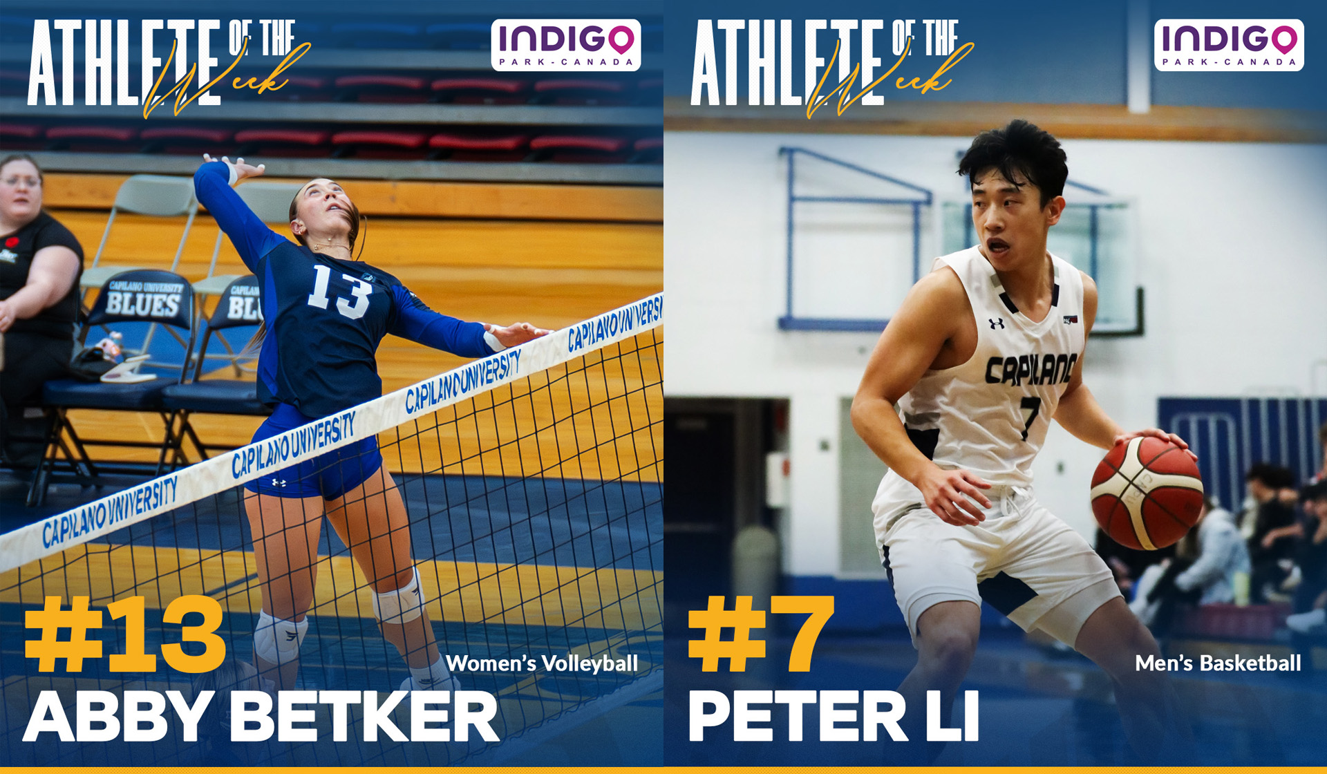 Athletes of the Week