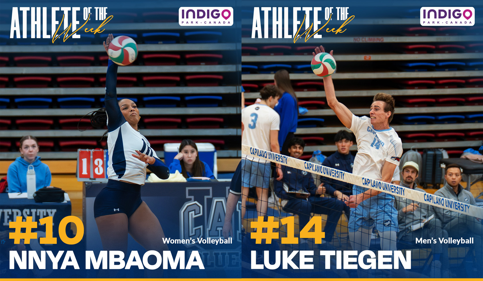 Athletes of the Week