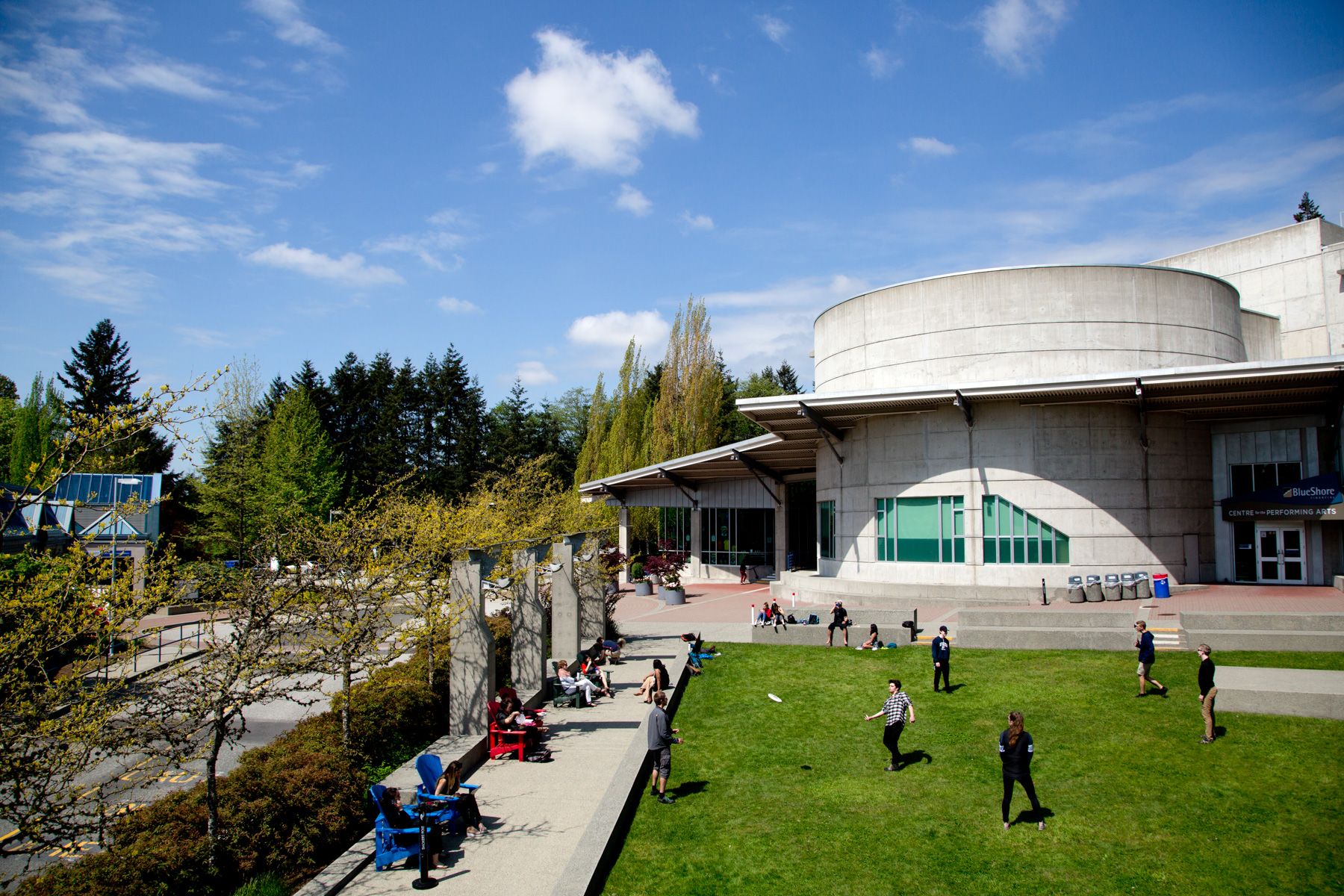 CapU Birch Courtyard