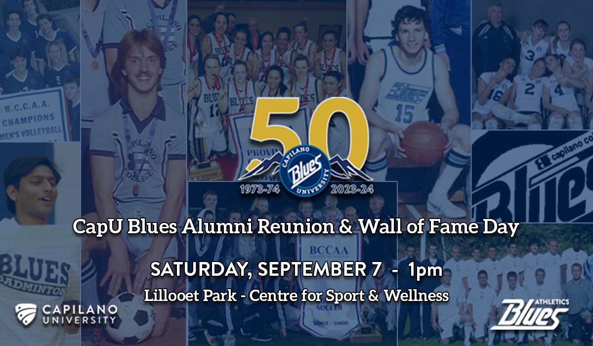 All Blues Alumni are invited to the Sept. 7 reunion and Wall of Fame unveiling at the CSW (formerly Sportsplex).
