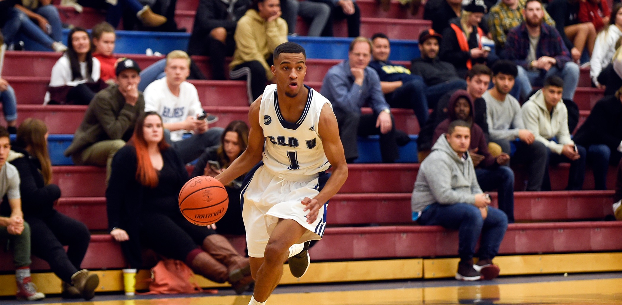 CapU guard Brenden Bailey. Photo Tae Hoon Kim, Capilano University