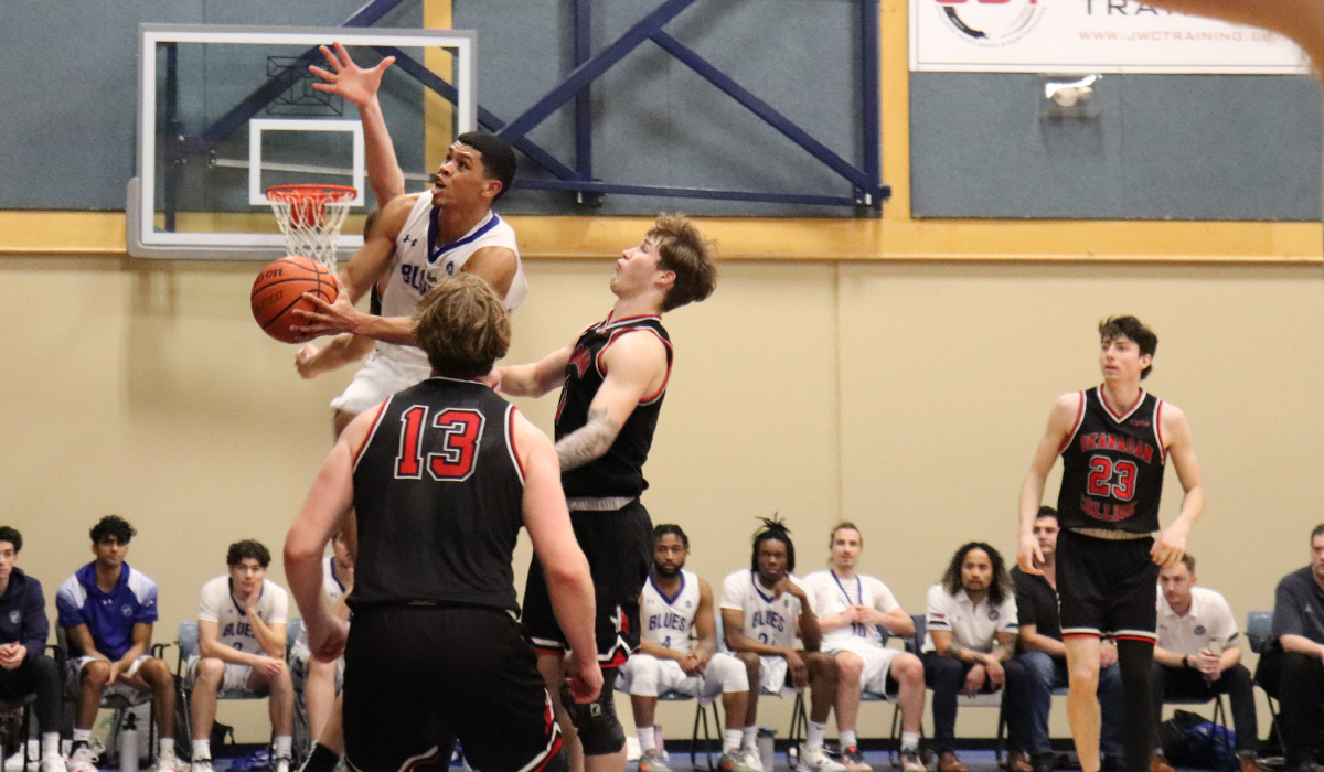 CJ Campbell and the Capilano Blues enter the PACWEST playoffs on a four-game winning streak after a pair of victories at Okanagan College.