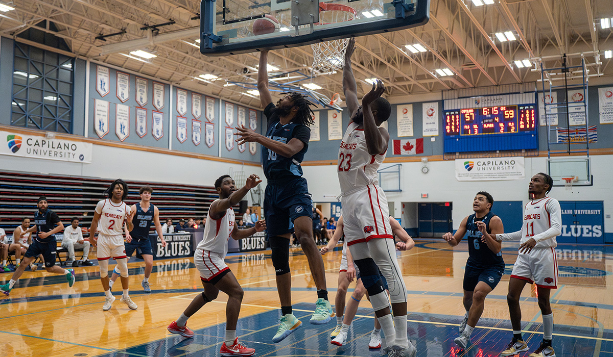 Damein Coleman Contested Layup
