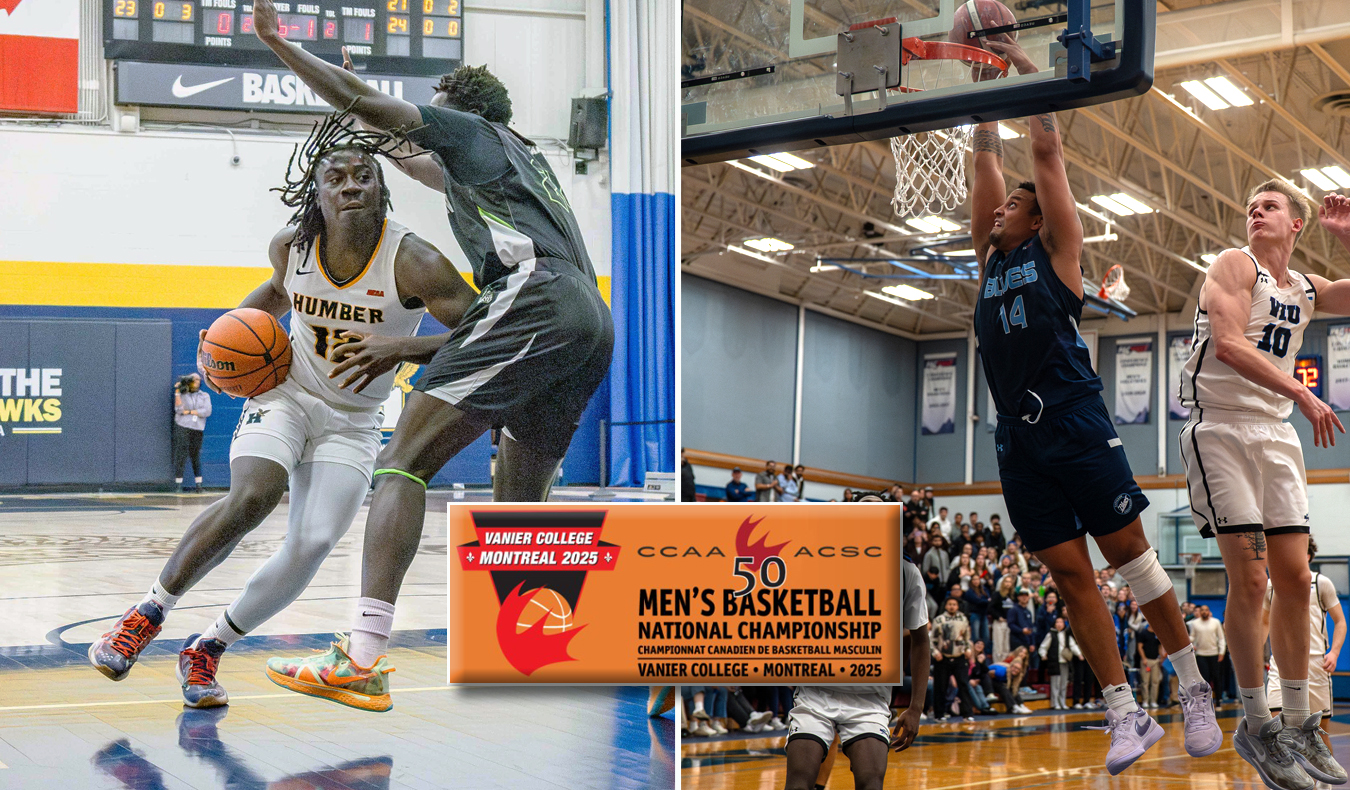 The Capilano Blues face the Humber Hawks of Etobicoke, Ont. in their tournament opener at the CCAA National Championship Wednesday night. 