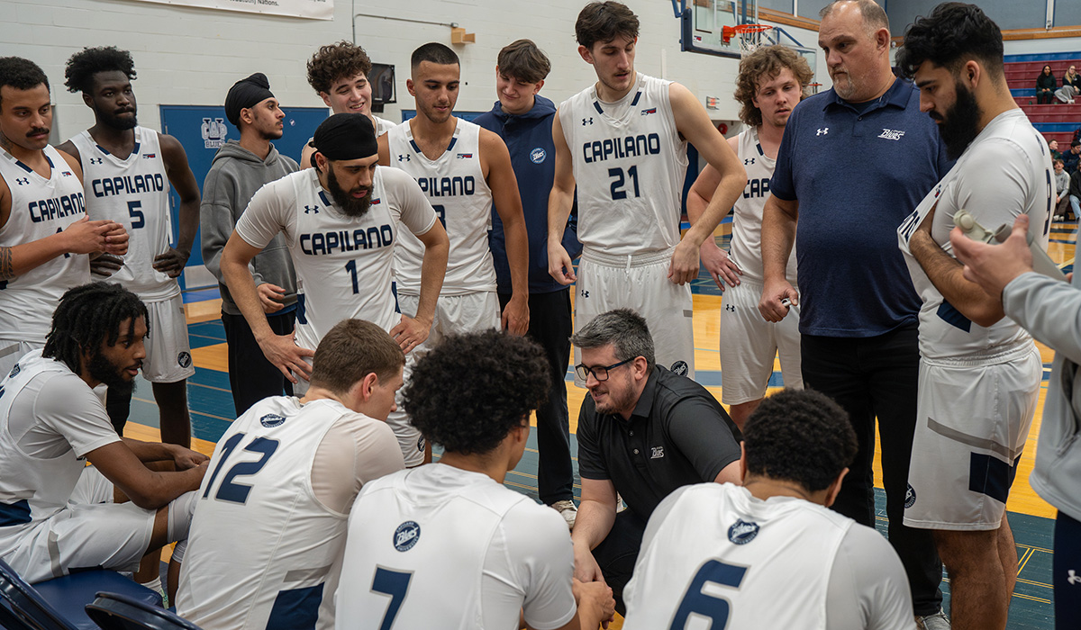 Langara Narrows Playoff Race In a Close Contest Against Blues