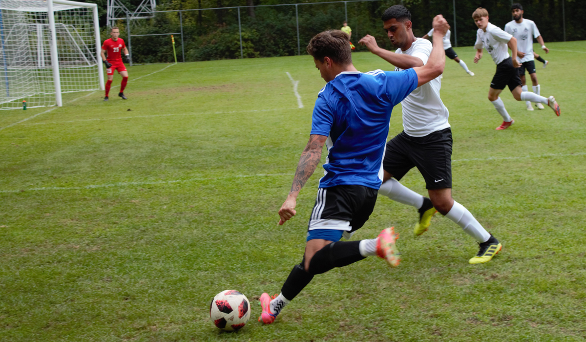 Blues Hang On For Win In Opener