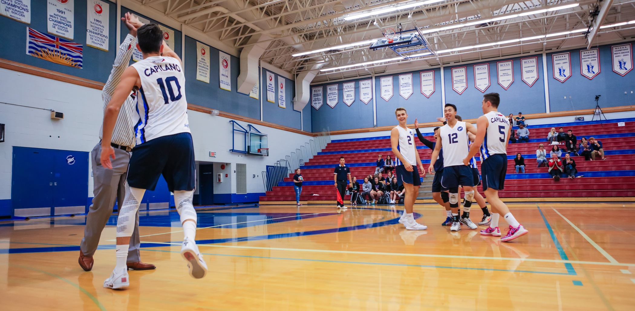 CapU men's volleyball continues winning ways