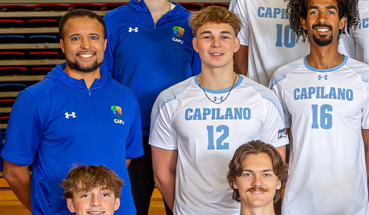 Former Blues player Markiel Simpson has been hired as new head coach of the men's volleyball team.