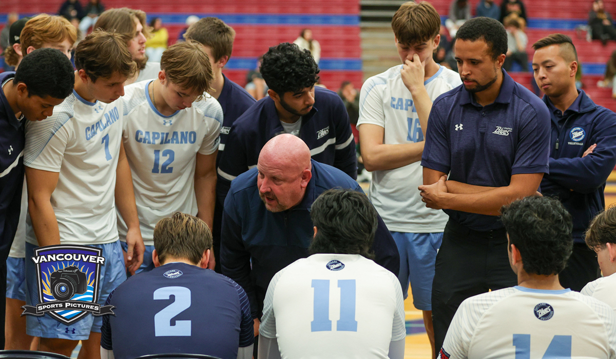 A tough trip to College of the Rockies saw the Capilano Blues come away with two setbacks at the hands of the No. 1-ranked Avalanche. (Vancouver Sports Pictures)