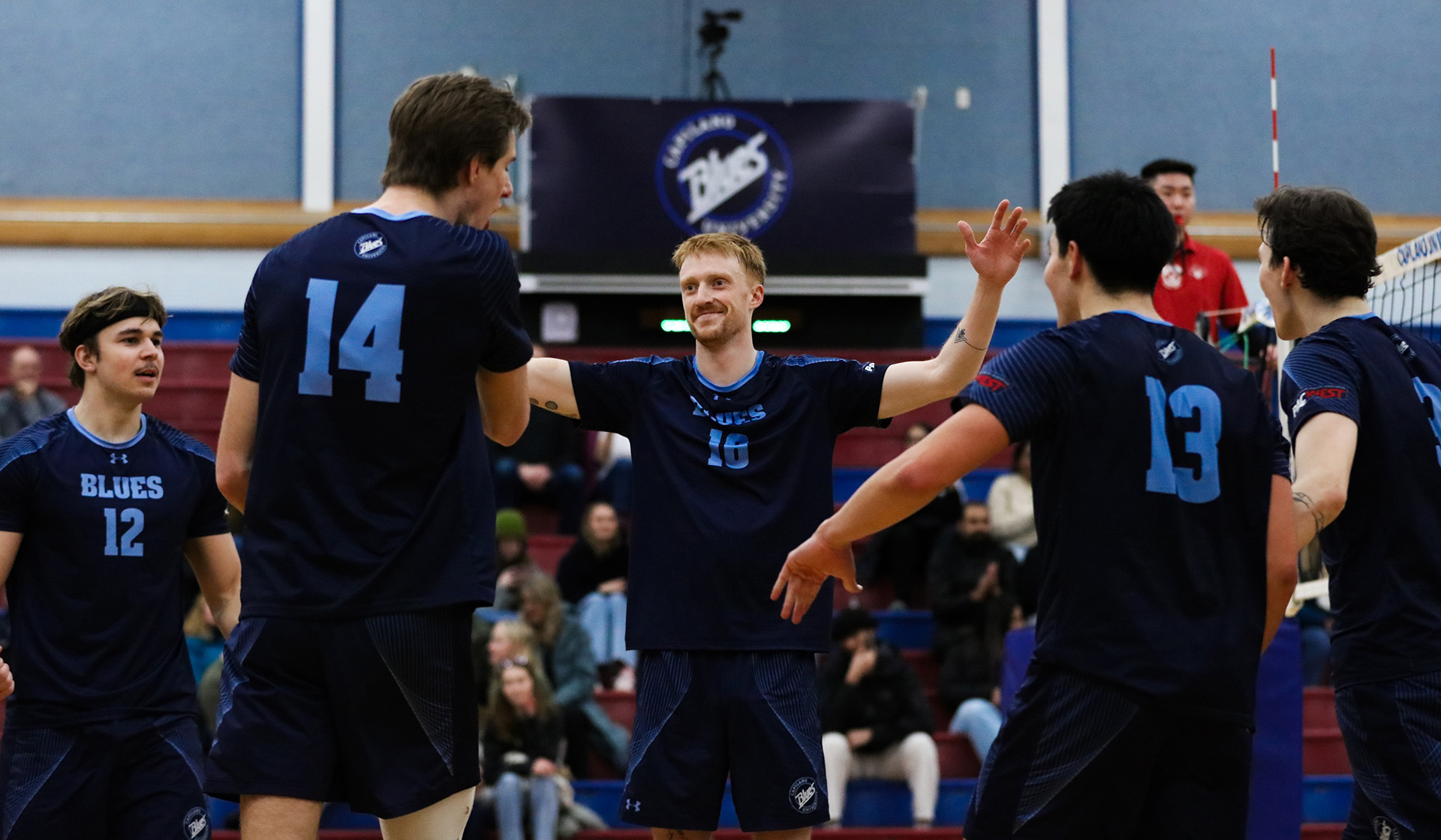 Blues start off new year with a sweep (Photo: Braeden Yu)