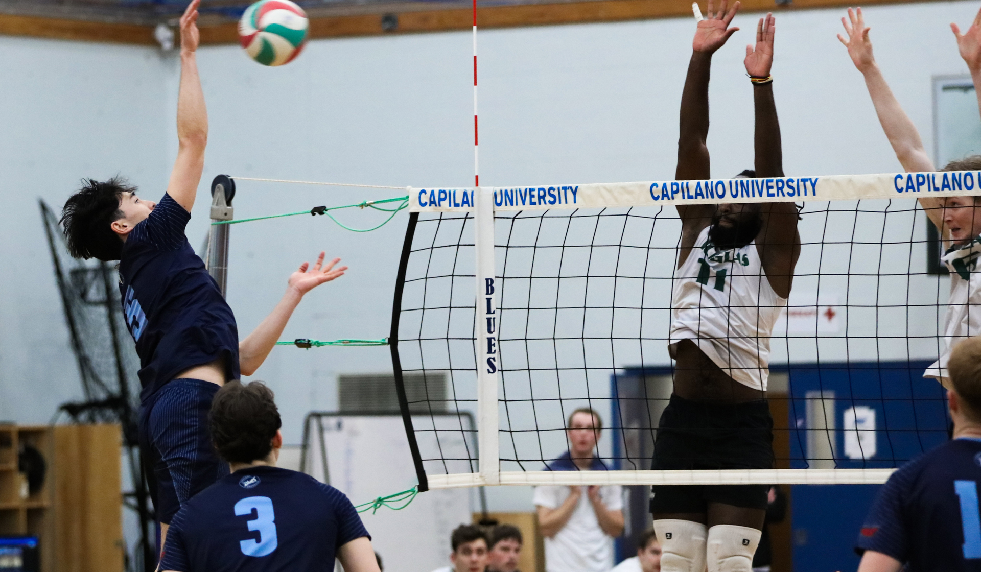Capilano almost pulled off a reverse sweep Saturday that would have won the weekend at Camosun but they settled for a split instead.