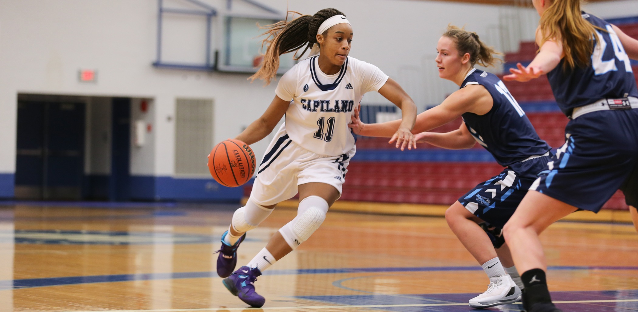 Fifth-year forward Carmelle M'Bikata. Photo Paul Yates / Vancouver Sports Pictures