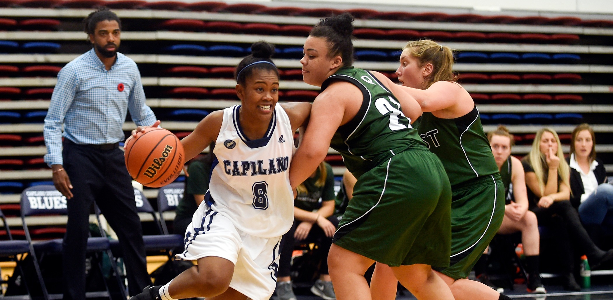 Capilano fifth-year guard Francis Penafiel. Photo Tae Hoon Kim, Capilano University