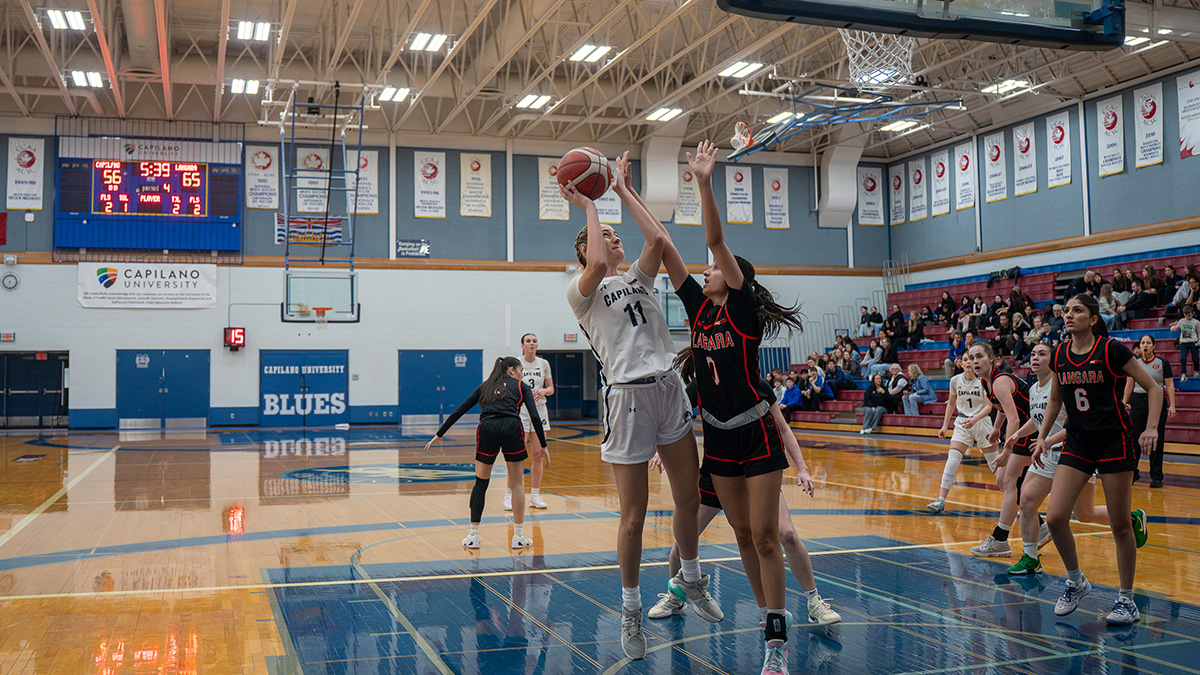 Langara's 3-point Barrage Too Much for Blues