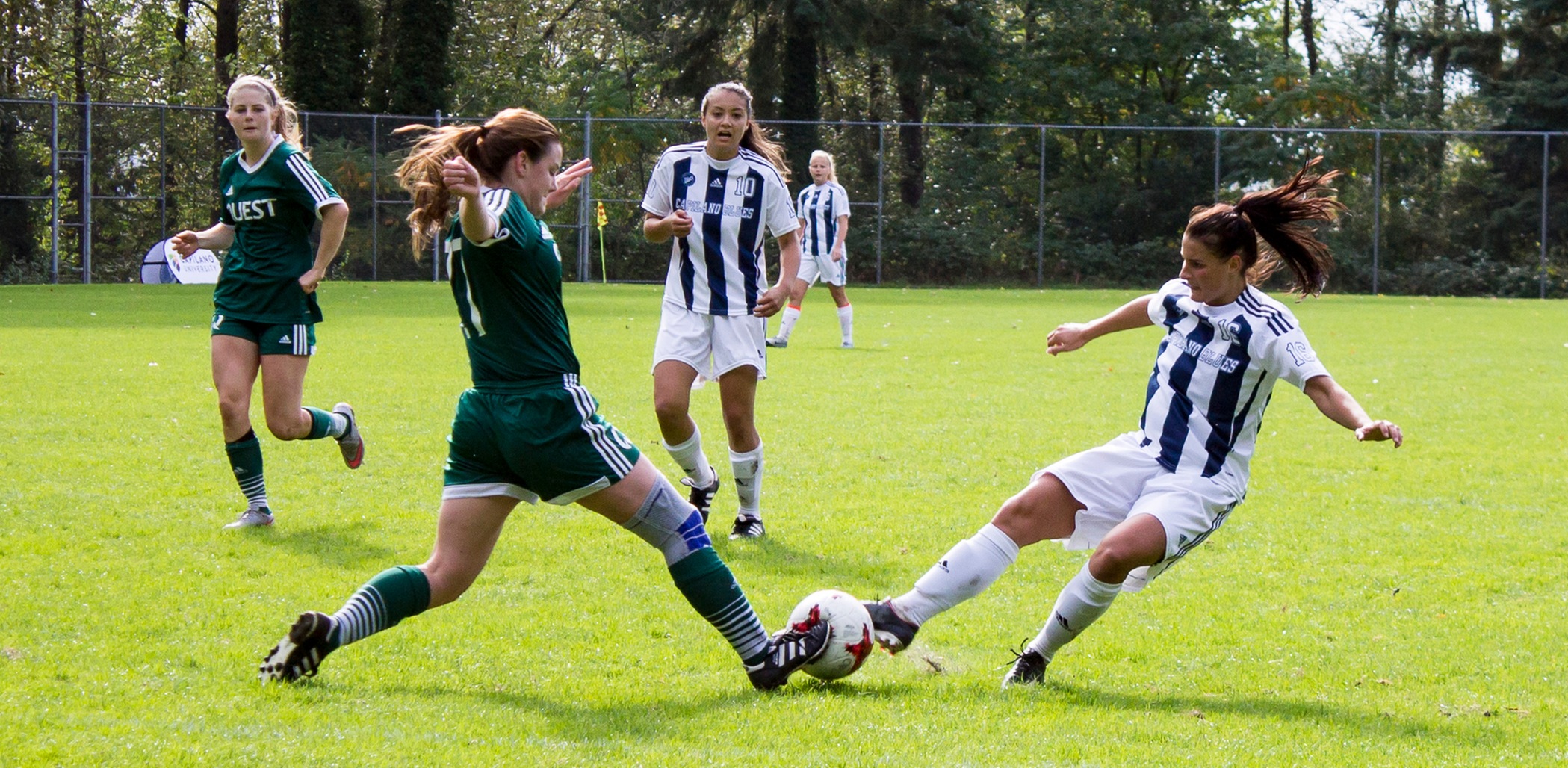CapU soccer battles in Squamish