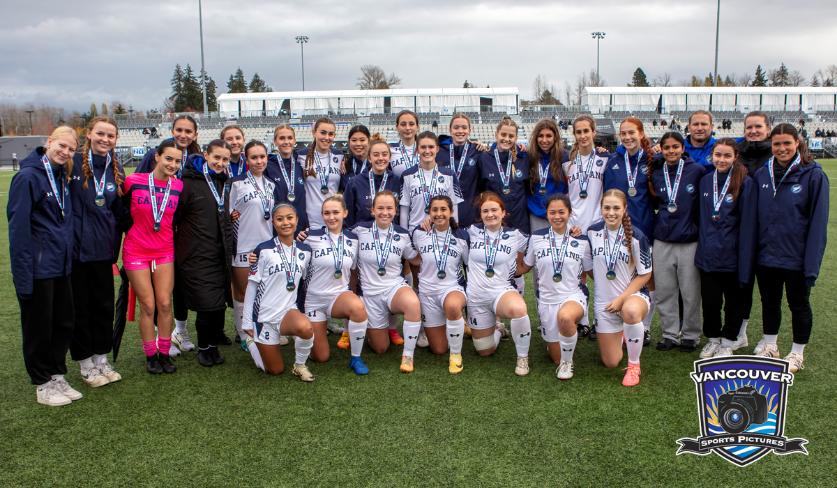 It was a silver medal for the Capilano Blues after a 1-0 loss to VIU Sunday in the PACWEST provincials. (Vancouver Sports Pictures)