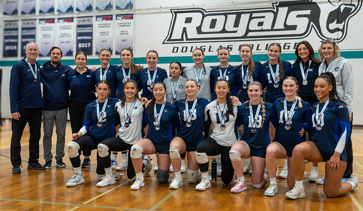 Women's Volleyball Provincial Silver Medal