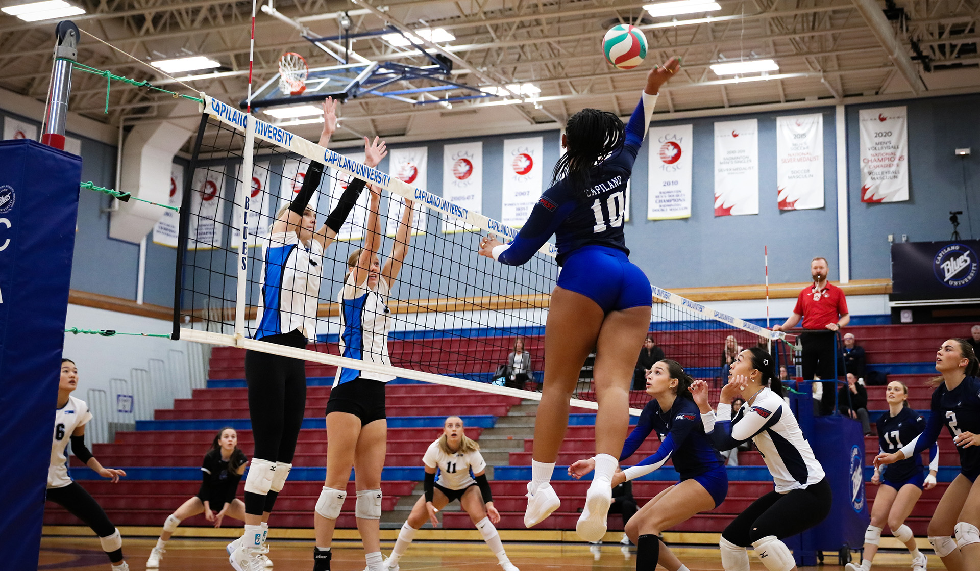 Nnya Mbaoma on the attack against the Mariners (Braeden Yu photo)